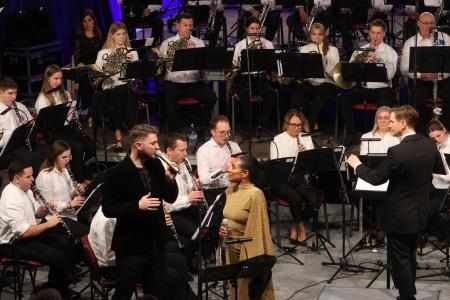 STOLETJE NAVDIHA 50. božično novoletni koncert Godbe Cerknica 64 Foto Ljubo Vukelič